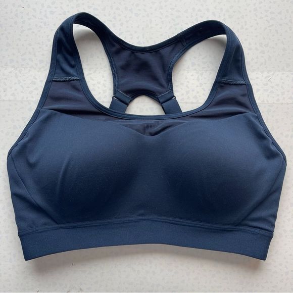 Gymshark Other - GYMSHARK Navy Open Back Sports Bra